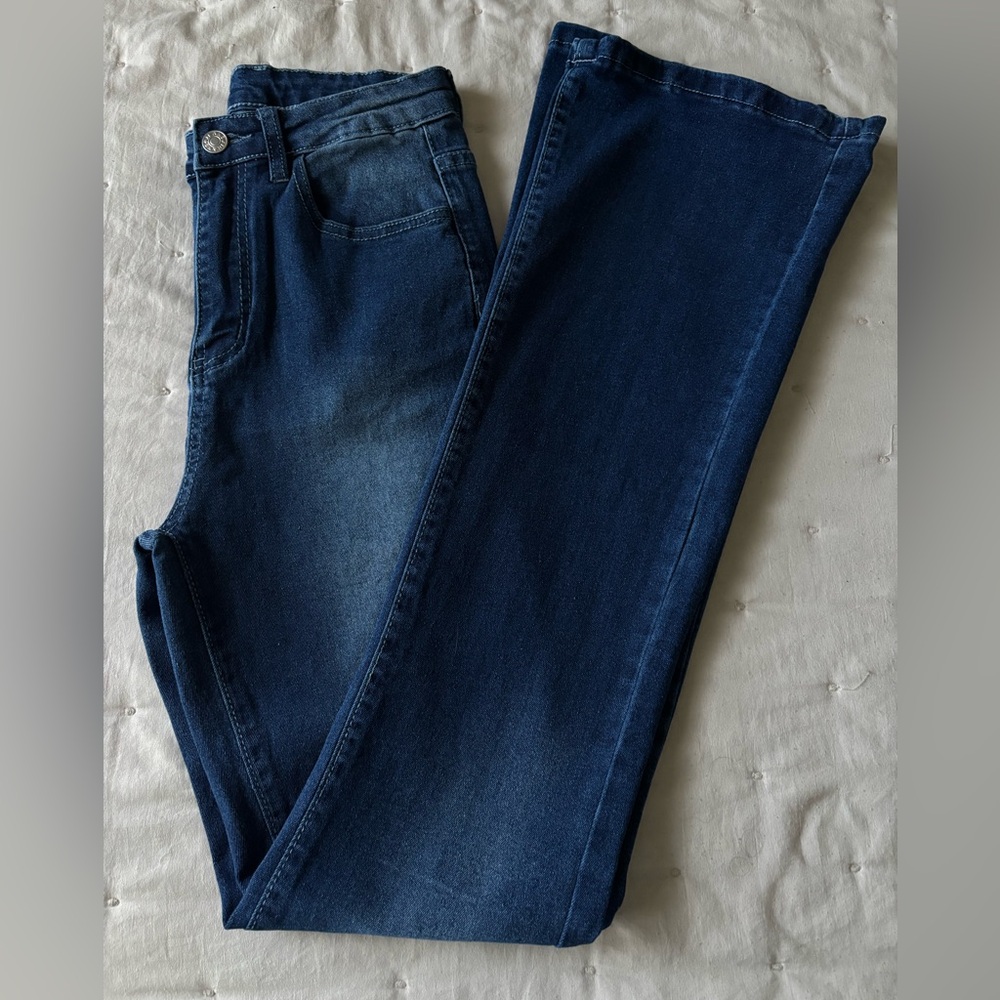 - Jeans for Women,Baggy Wide Leg High Waisted Trendy Skinny Stretchy XS Si… - Picture 13 of 13